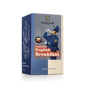 Povzbudivý English Breakfast, černý čaj bio, 32,4 g porc. dvoukomorový