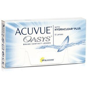 Acuvue Oasys (6 čoček) Acuvue 2 týdenní čočky silikon-hydrogelové sférické