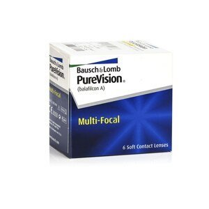 PureVision Multi-Focal (6 čoček) PureVision Kontinuální čočky silikon-hydrogelové multifokální