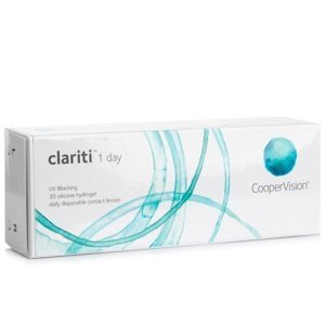 Clariti 1 day (30 čoček) Clariti Jednodenní čočky silikon-hydrogelové sférické pro sport