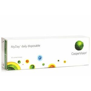 MyDay daily disposable (30 čoček) Ostatní kontaktní čočky Jednodenní čočky silikon-hydrogelové sférické pro sport