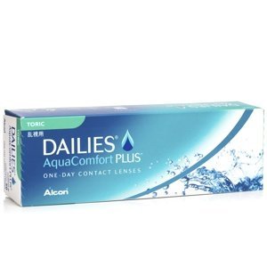 Dailies AquaComfort Plus Toric (30 čoček) Dailies Jednodenní čočky torické pro sport