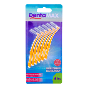 Dentamax Mezizubní kartáčky 0,4mm 6ks