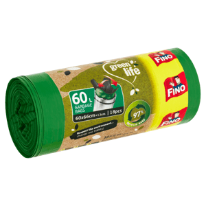 Fino Green Life Pytle na odpadky 60l 18 ks