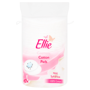 Ellie Kosmetické vatové polštářky 40 kusů