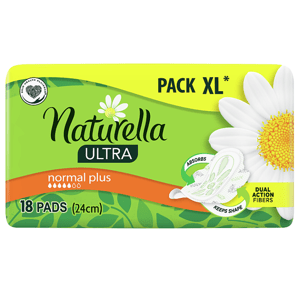 Naturella Ultra Normal Plus Velikost 2 Vložky S Křidélky 18 ks