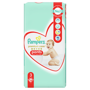 Plenkové Kalhotky Pampers Premium Care Velikost 3, Kusů, 6kg - 11kg
