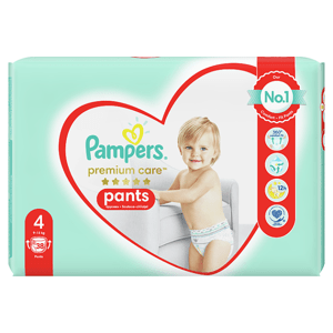 Plenkové Kalhotky Pampers Premium Care Velikost 4, Kusů, 9kg-15kg