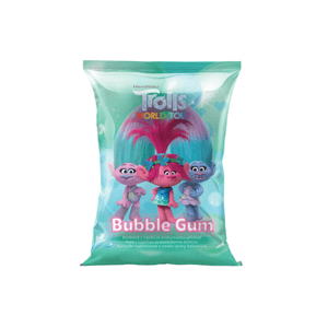 TROLLS bonbóny Bubble gum 75g