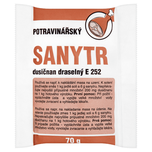 Sanytr potravinářský dusičnan draselný E 252 70g
