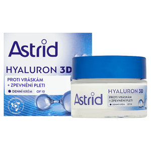 Astrid Hyaluron 3D denní krém proti vráskám + zpevnění pleti OF 10 50ml