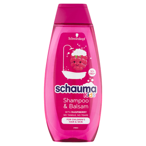 Schauma šampon a balzám Kids s extraktem z maliny 400ml