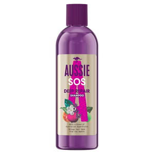 Aussie SOS Deep Repair Šampon Pro Péči O Poškozené Vlasy, 290ml