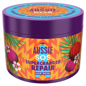 Aussie SOS Maska Na Vlasy Supercharged Repair, 450ml