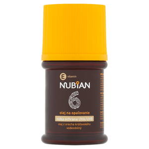 Nubian Olej na opalování SPF 6 60ml