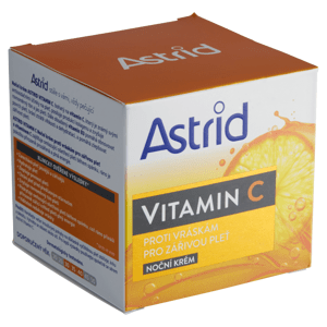 Astrid Vitamin C noční krém proti vráskám 50ml