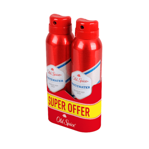 Old Spice Whitewater Deodorant Ve Spreji 2x150 ml