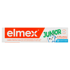 elmex® Junior dětská zubní pasta pro děti ve věku 6-12 let 75ml