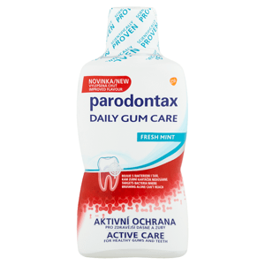 Parodontax Active Gum Health Fresh Mint ústní voda pro zdravé dásně a svěží dech 500ml