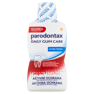Parodontax Active Gum Health Extra Fresh ústní voda pro zdravé dásně a svěží dech 500ml