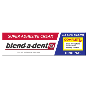 Blend-a-dent Complete Fixační Krém Na Zubní Náhradu 47g, Original