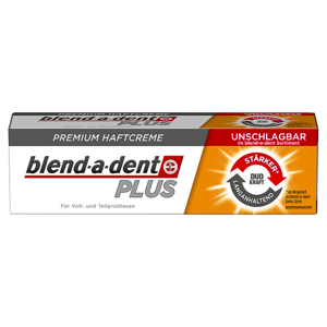 Blend-a-dent Plus Dual Power Fixační Krém Na Zubní Náhradu 40 g