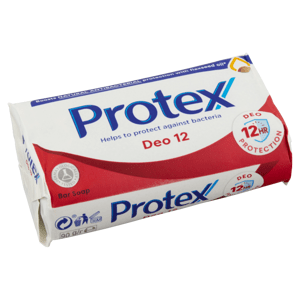 Protex Deo 12 tuhé mýdlo s přirozenou antibakteriální ochranou 90g