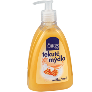 Sirios herb Tekuté mýdlo mléko/med 500ml