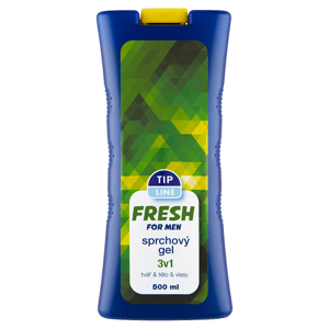 Tip Line Sprchový gel Fresh for Man 3 v 1 500ml