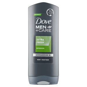 Dove Men+Care Extra Fresh sprchový gel na tělo a obličej 400ml