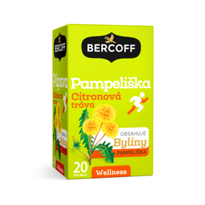 Bercoff Wellness Pampeliška citronová tráva 20 x 1,5g (30g)