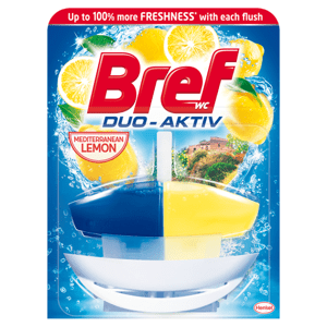 Bref Duo-Aktiv Mediterranean Lemon kapalná WC péče 50ml