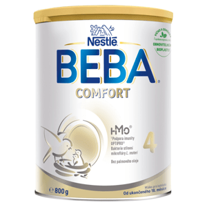 BEBA COMFORT 4, 5 HMO, mléko pro malé děti, 800g