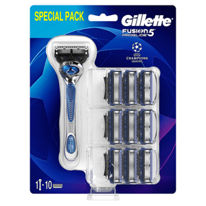 Gillette ProGlide Holicí Strojek Pro Muže, 10 Náhradních Holicích Hlavic