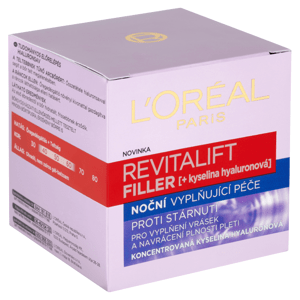 L'Oréal Paris Revitalift Filler noční vyplňující péče 50ml