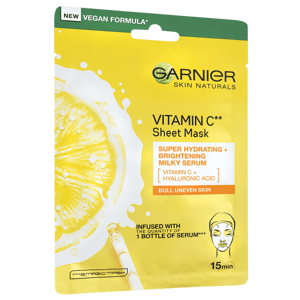 Garnier Skin Naturals rozjasňující textilní maska s vitamínem C, 28 g