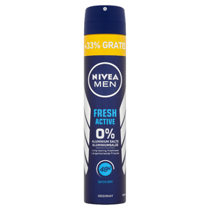 Nivea Men Fresh Active Sprej deodorant 200ml