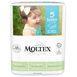 Moltex Dětské plenky Junior 11-16 kg Pure & Nature 25 ks