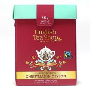 English Tea Shop Sypaný čaj Vánoce na Cejlonu, bio 80 g
