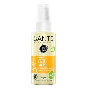 SANTE FAMILY Regenerační vlasový olej Bio Olivový olej & Lopuchový olej 75 ml