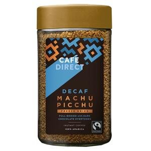 Cafédirect Instantní káva bez kofeinu z Machu Picchu, 100% Arabica 100 g