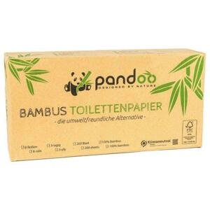Pandoo Bambusový toaletní papír 3vrstvý 8 rolí