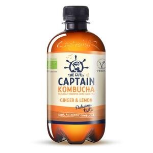 Captain Kombucha Zázvor, citron 400 ml