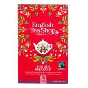 English Tea Shop Černý čaj English Breakfast, bio 40 g, 20 ks