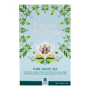 English Tea Shop Bílý čaj, bio 40 g, 20 ks