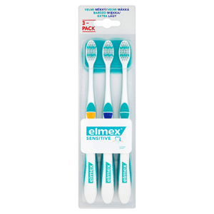 elmex®Sensitive zubní kartáček měkký 3 ks