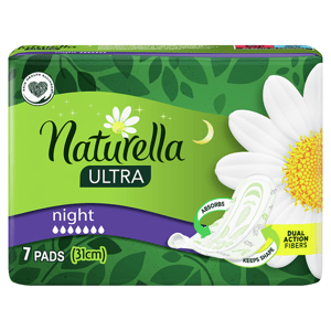 Naturella Ultra Night Velikost 4 Vložky S Křidélky 7 ks
