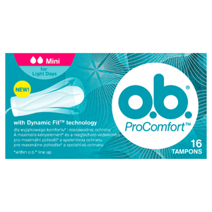 O.B. ProComfort Mini tampony 16 ks