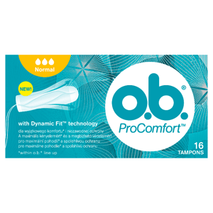 O.B. ProComfort Normal tampony 16 ks