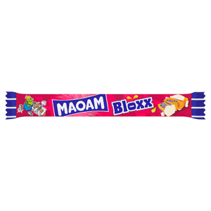 Maoam Bloxx karamely s příchutěmi ovocnými a kolovou 5 x 22g (110g)